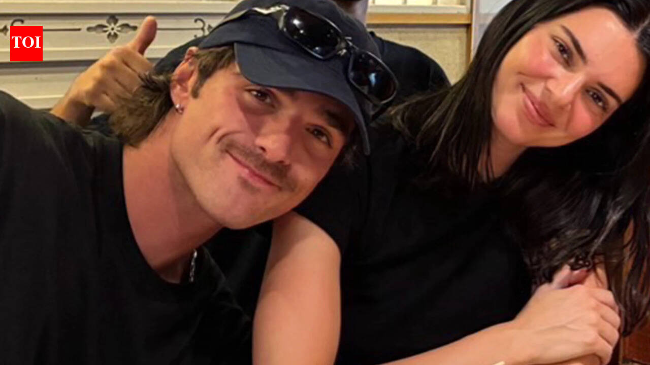 Kendall Jenner and Jacob Elordi walk hand-in-hand at Brisbane airport after meeting actor's mother - PICS |