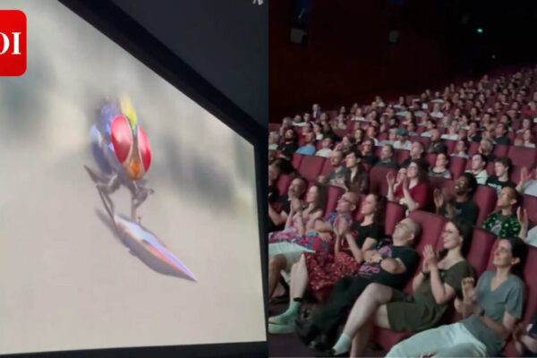 French audience erupts in applause for SS Rajamouli's 'Eega' during Paris screening |