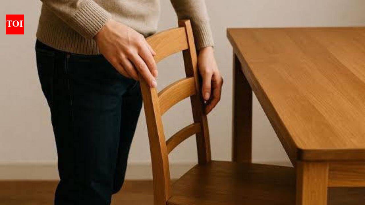 The hidden psychology behind people who always push their chair back after leaving a table: Experts say this tiny habit may reflect conscientiousness, respect and consideration for others