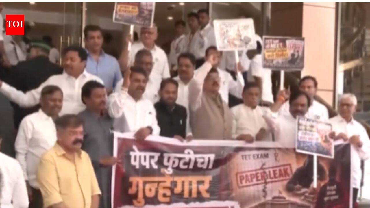 Maharashtra TET paper leak: Uproar in Assembly as opposition demands education minister's resignation, walks out