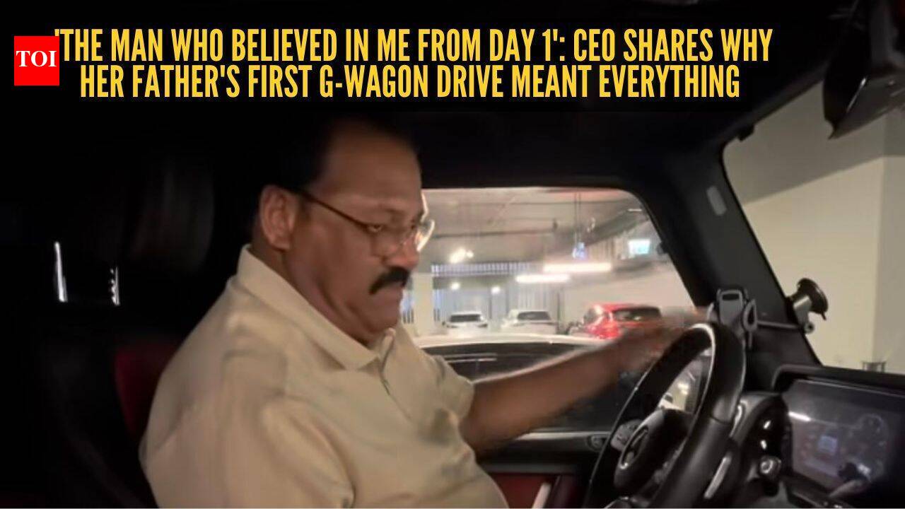 'The man who believed in me from day 1': CEO shares why her father's first G-Wagon drive meant everything
