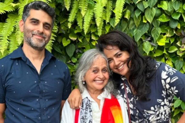 Sameera Reddy reveals her mother-in-law Manjri Varde was divorced when she met her and she was bothered as her father-in-law remarried: 'Not easy to be single' |