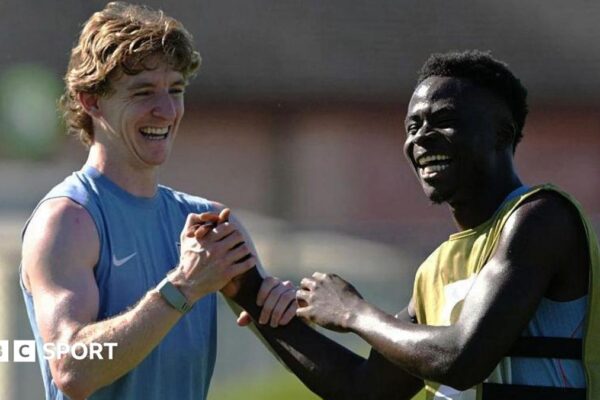 World Cup 2026: Bukayo Saka in full training with England squad before Ghana match
