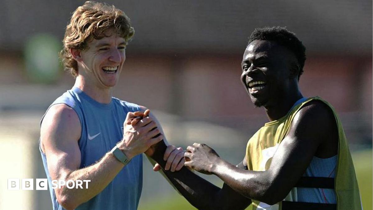 World Cup 2026: Bukayo Saka in full training with England squad before Ghana match