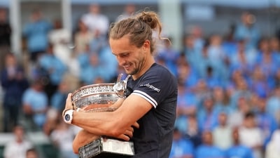 Alexander Zverev ends Grand Slam curse in epic five-set French Open triumph over Flavio Cobolli