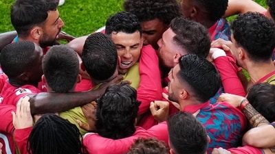 Cristiano Ronaldo roars back with two goals as Portugal beat Uzbekistan 5-0 at the World Cup