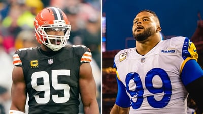 Myles Garrett deal fuels Aaron Donald comeback rumors; ex-Ram shares major clue