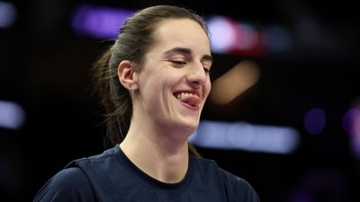 Caitlin Clark drops first reaction after major new shoe unveil and it has no words at all