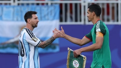 Lionel Messi leaves Algeria defender speechless after World Cup hat-trick: 'We tried to stop him, but it didn't work'