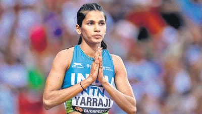 Yarraji marks winning return, qualifies for Asian Games