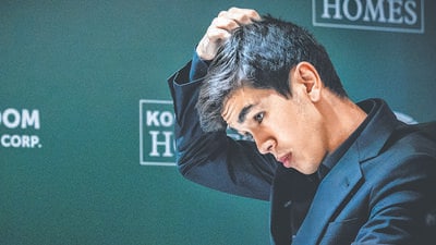 ‘I work on the board than computers because it’s what Magnus does’