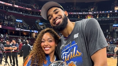 Karl-Anthony Towns, Jordyn Woods never followed James Dolan’s unusual playoff advice