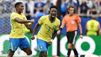 Brazil endure before finding their World Cup gear