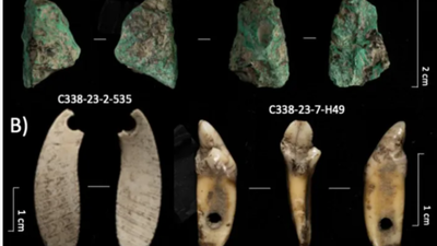 A child's tooth and mysterious green stones expose a 5,500-year-old secret hidden in a mountain cave | World News