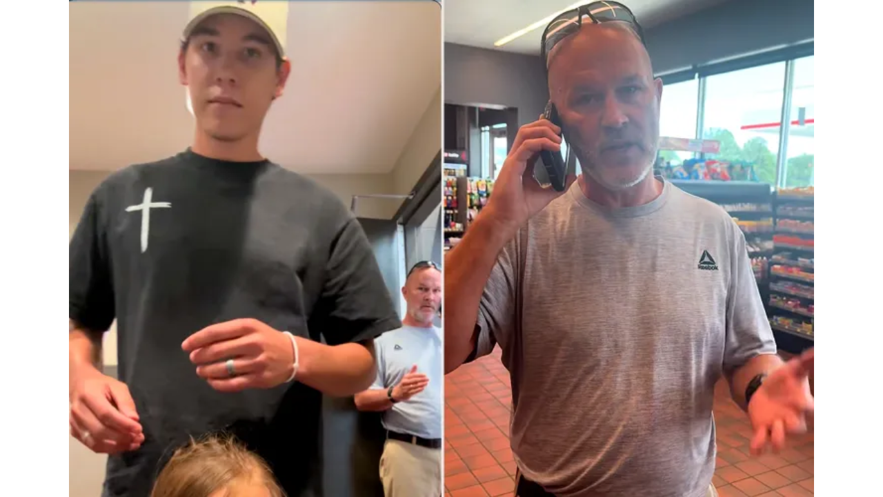 A dad’s visit to the women’s washroom with his little daughters turned controversial after another man called the police: Who do you think was right? |