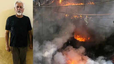 Delhi’s Malviya Nagar hotel fire: Owner Lavkesh Bajaj detained after LoC notice issued | Delhi News