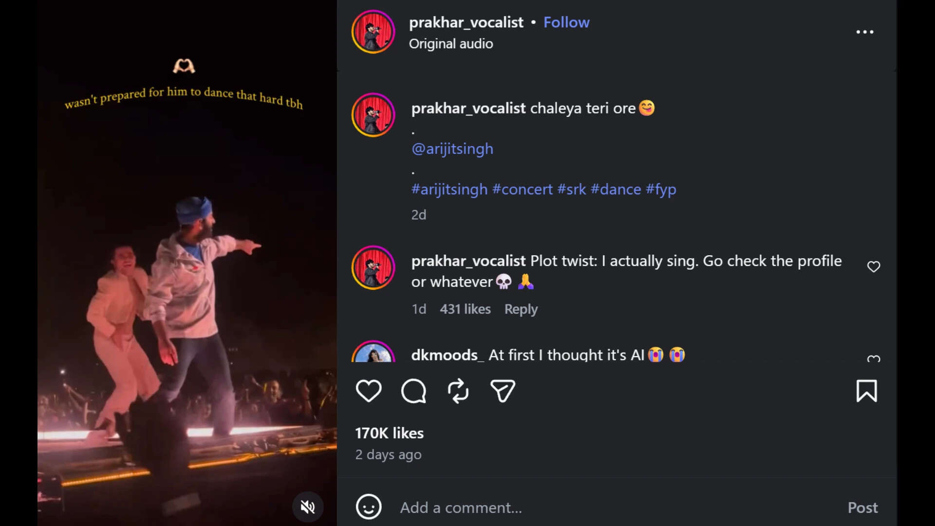 Arijit Singh goes viral for belting out dance moves to Shah Rukh Khan’s ‘Chaleya’; Fans say ‘thought it's AI’ |