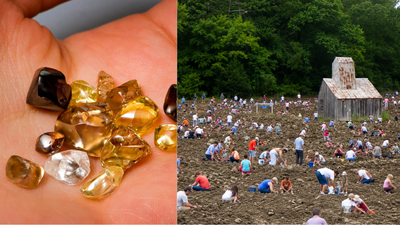 At this US park, visitors have found over 37,000 diamonds since 1972 and can keep every gem they discover | World News