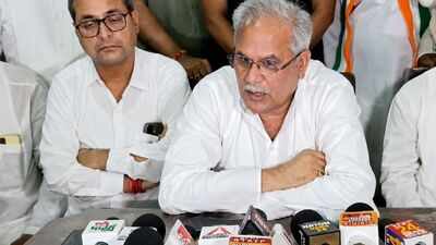 Bhupesh Baghel: 'Looting in name of Ram': Bhupesh Baghel attacks government over schools, farmers and Ram temple donations | India News