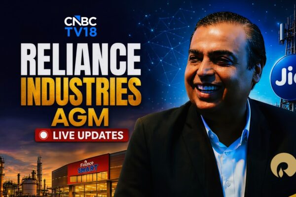 Reliance Industries AGM Live Updates: Stock cools from day's high ahead of meeting