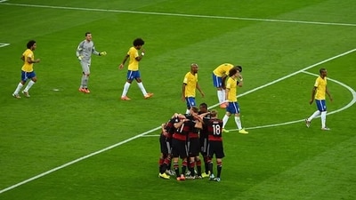 Germany 7, Brazil 1: Slaughter at the 2014 World Cup creates sport’s most famous scoreline and Brazil’s darkest moment