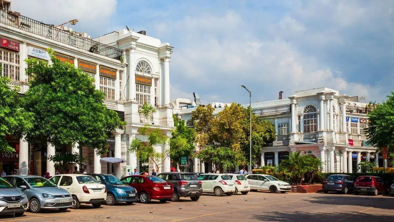 If walls could talk: The white facade of Connaught Place - the British-era shopping district that became one of India's most valuable commercial addresses