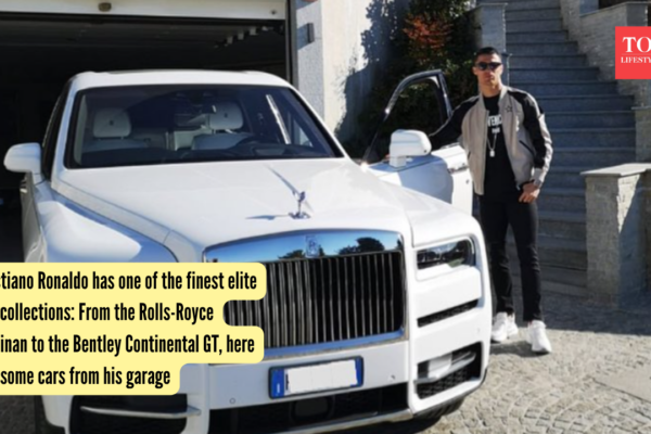Cristiano Ronaldo Car Collection: Cristiano Ronaldo has one of the finest elite car collections: From the Rolls-Royce Cullinan to the Bentley Continental GT, here are some cars from his garage