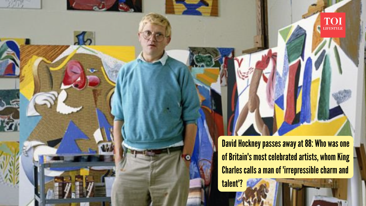 David Hockney passes away at 88: Who was one of Britain's most celebrated artists, whom King Charles calls a man of 'irrepressible charm and talent'?