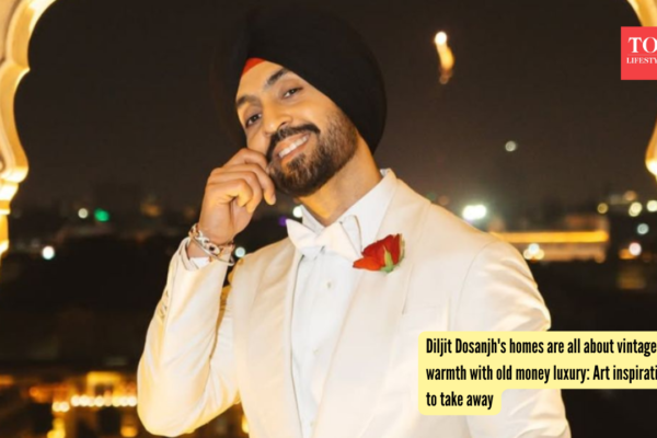 Diljit Dosanjh's homes are all about vintage warmth with old money luxury: Art inspirations to take away