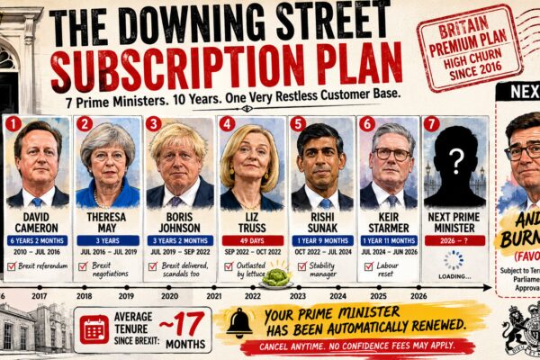 The British prime ministership is now a subscription service