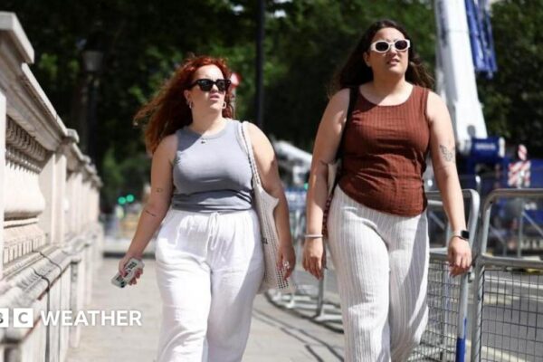 UK weather: Four-day extreme heat warning begins as temperatures could hit 38C