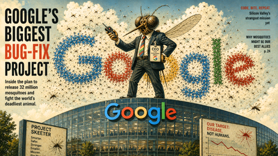 Google's real bug problem: Why it is planning to release 32 million mosquitoes across Florida and California |