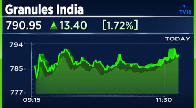 Granules India shares gain after US unit gets EIR from USFDA