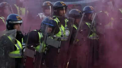 Henry Nowak murder protest turns violent: 11 police officers injured, 2 arrested after Sikh man jailed for life