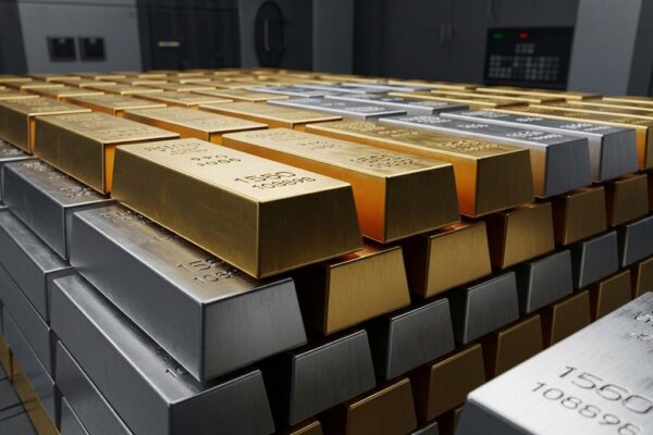 Gold, silver extend losses as strong dollar pressures bullion