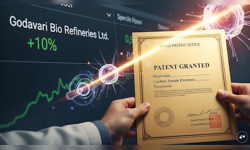 Godavari Biorefineries shares rises 10% on Japanese patent for cancer treatment invention