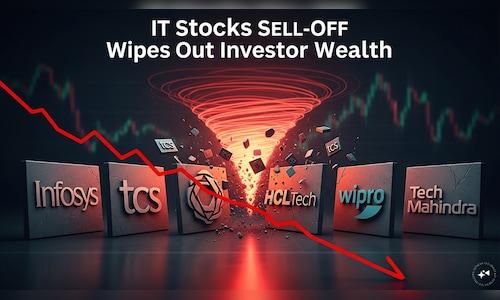 IT Stocks Crash: TCS, Infosys and peers wipe out over ₹1.5 lakh crore of investor wealth