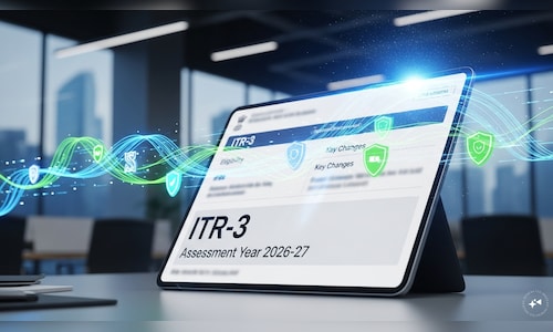 Tax dept enables ITR-3 filing for AY 2026-27: Check eligibility and key changes
