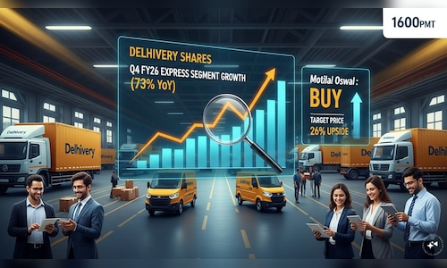 Delhivery shares close in on IPO price yet again after Motilal Oswal projects 26% upside