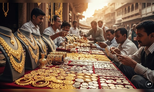 MCX gold remains under pressure, MCX silver gains on fresh buying