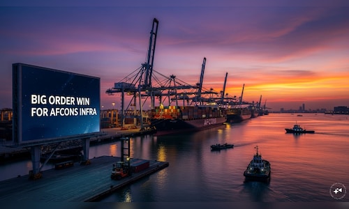 Afcons Infrastructure shares jumps 8% after bagging ₹5,301 crore Vadhvan Port project