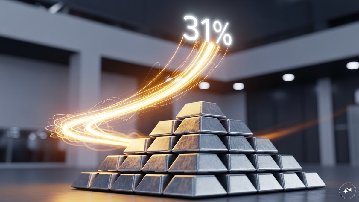 Metal stock with more 'sell' ratings than 'buy' gets 31% upside projection; details here