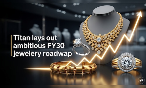 Titan aims to double jewellery revenue by FY30, eyes 11% market share