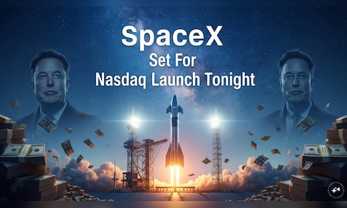 SpaceX set for historic launch on Nasdaq tonight - Here are the biggest winners