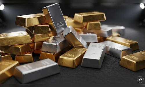 Gold slides over 1%; silver extends losses ahead of US inflation data
