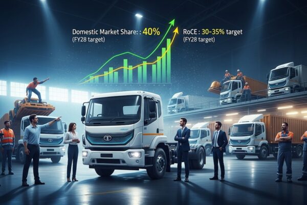 Tata Motors CV shares gain after bullish analysts expect stock to cross ₹500 levels