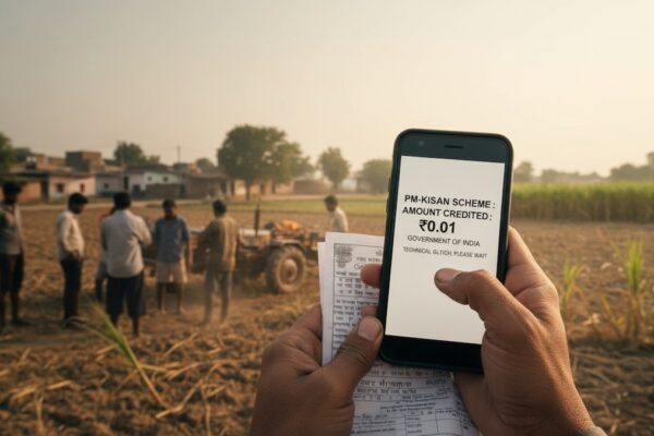 Farmer gets 1 paisa instead of ₹2,000 PM-KISAN instalment: Here’s what went wrong