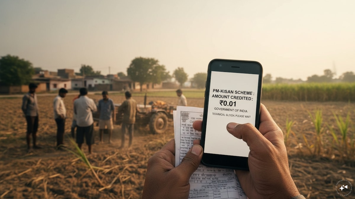 Farmer gets 1 paisa instead of ₹2,000 PM-KISAN instalment: Here’s what went wrong