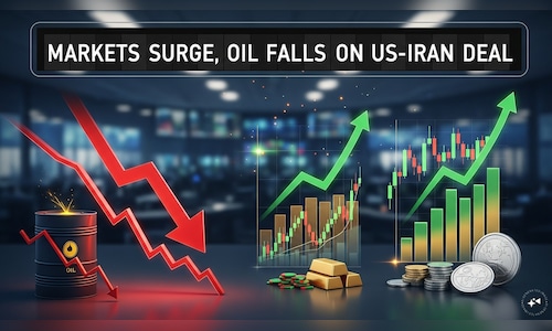 Dow futures jump 350 points after Donald Trump says Iran deal 'complete'; Oil prices fall