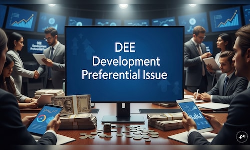 DEE Development shares fall 4% after board approves ₹300 crore preferential issue